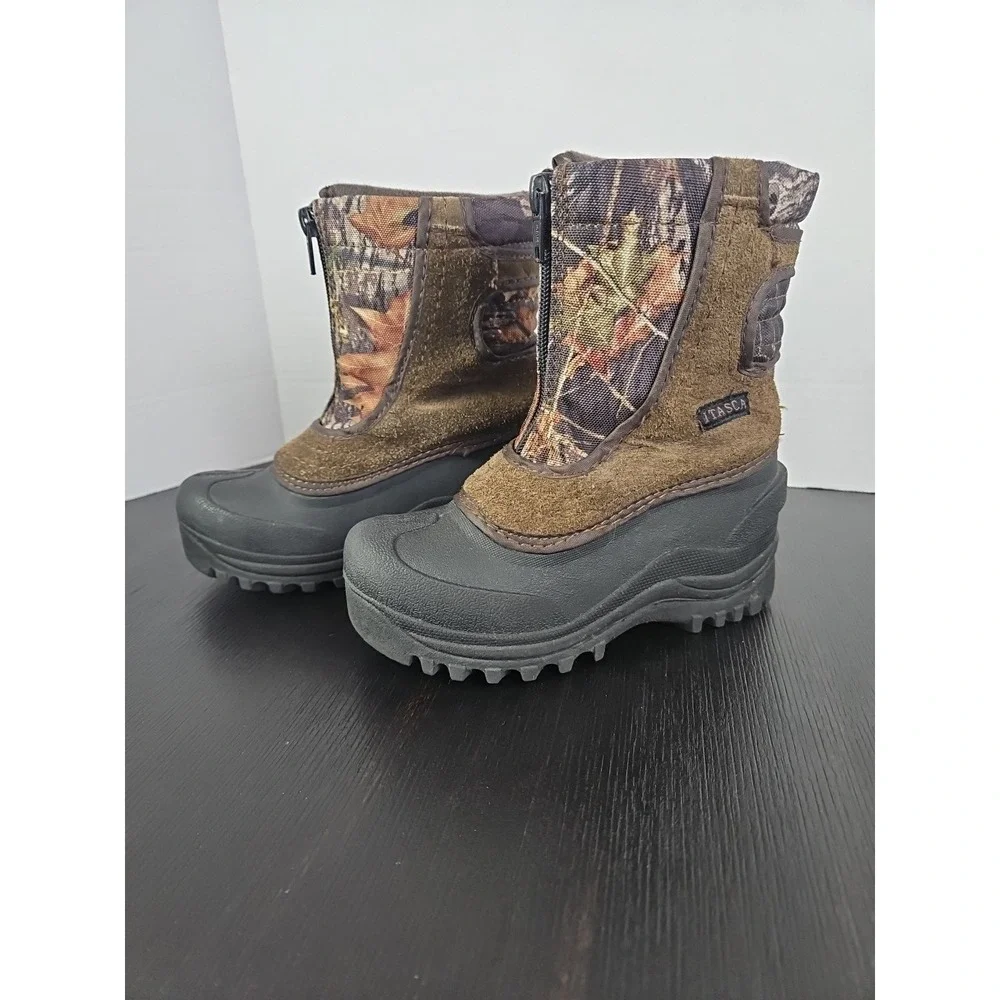 ITASCA‎  Kids Snow Boots Size 11  Realtree Camouflage Winter Snow Stomper 2 Hunt